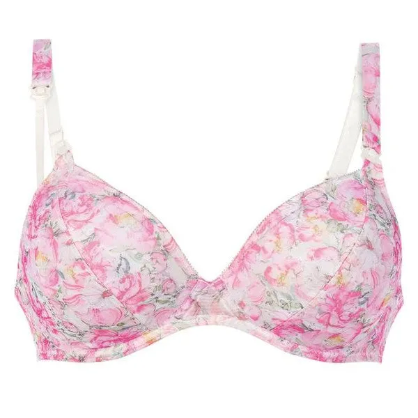 Miss Rose Pink Floral Nursing Bra - Anita